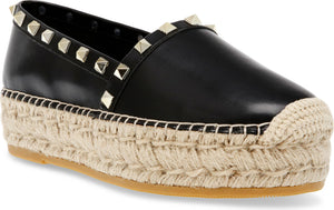 STEVEN NEW YORK Pauda Platform Espadrille, Main, color, BLACK