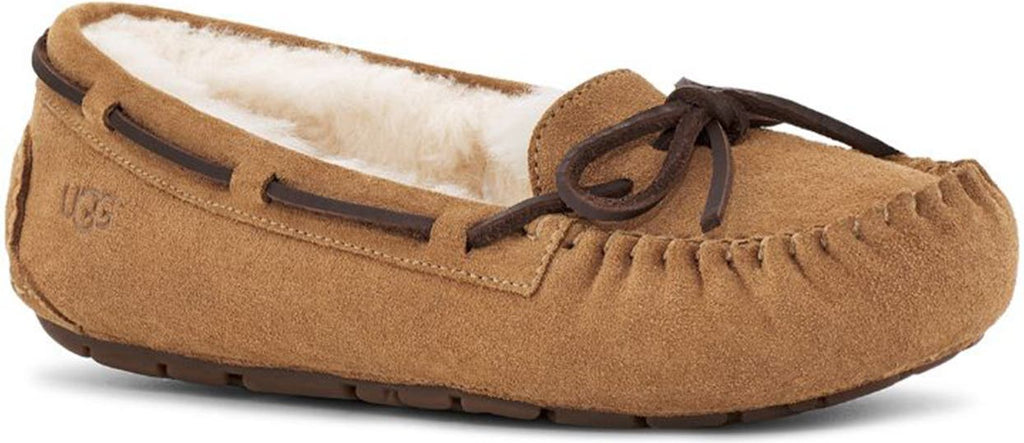 UGG<SUP>®</SUP> Bella II UGGplush Lined Moc Slipper, Main, color, CHESTNUT