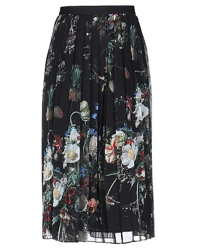 ADAM LIPPES Midi skirt Black 100% Polyester