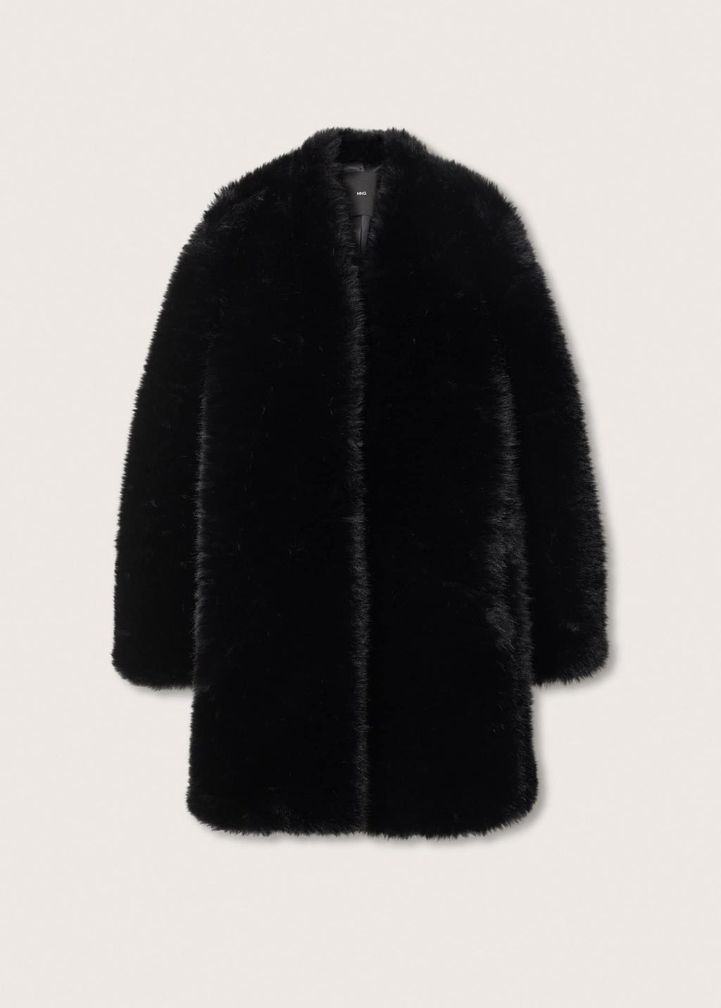 Oversize faux-fur coat - Article without model