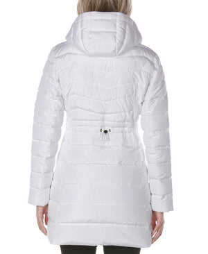 Laundry by Shelli Segal - Faux-Fur-Trim Hooded Puffer Coat