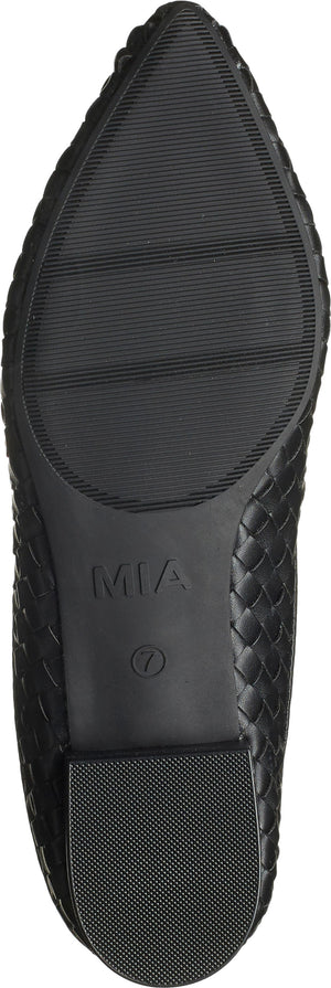 MIA Johona Mule, Alternate, color, BLACK-WOVNAP