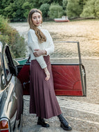 2022 Women Maxi Skirts Female Knitted Long Dress Solid Color Knitting Skirt XS-3XL Plus Size Woman Autumn Winter Skirts