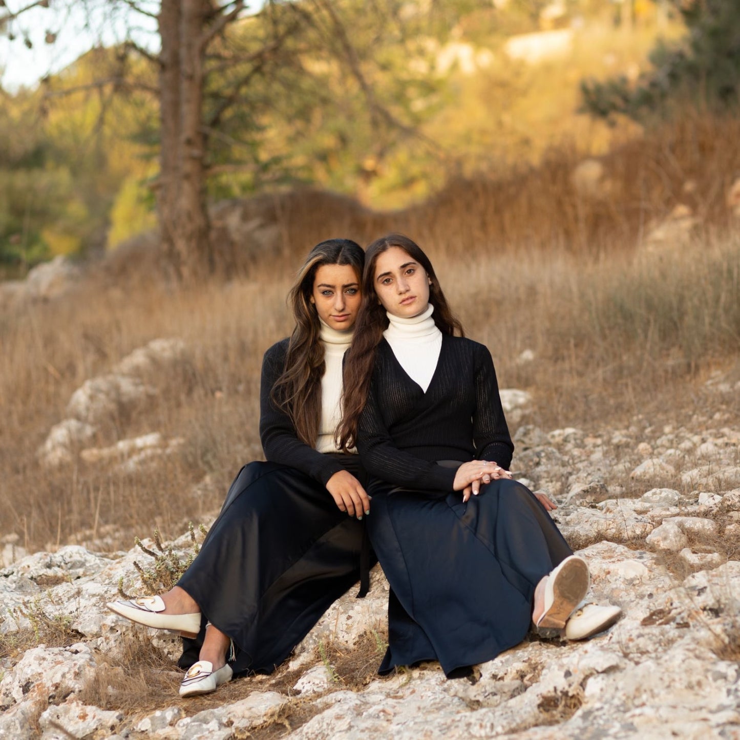 2023 Fall High Quality Customized Women Stain Skirt Black Color 3 Sizes, #1044