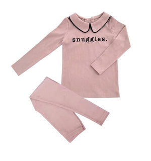 2023 spring summer boys and girls snuggles pj set and dress