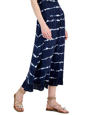 INC International Concepts - Women's Tie-Dye Midi Skirt