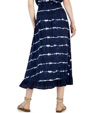 INC International Concepts - Women's Tie-Dye Midi Skirt