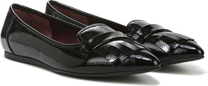 FRANCO SARTO Hesma Pointed Toe Flat, Alternate, color, BLACK