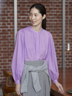 Side Pleated Narrow Skirt