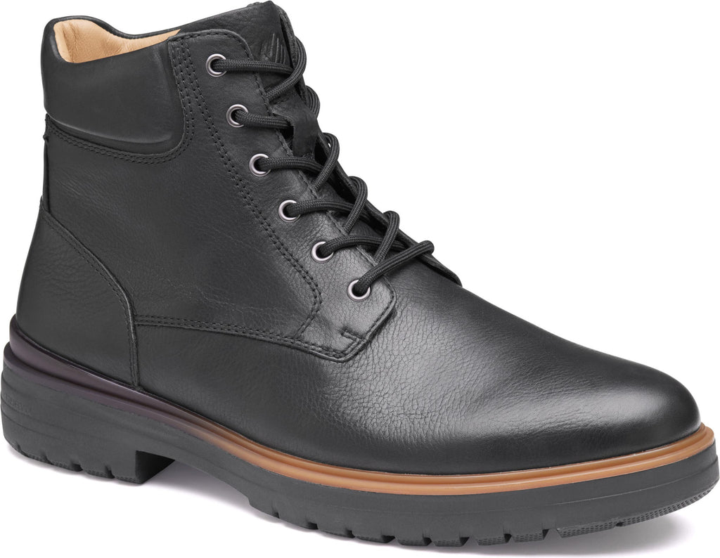 Johnston & Murphy Henson XC4 Waterproof Chukka Boot, Main, color, BLACK WATERPROOF FULL GRAIN