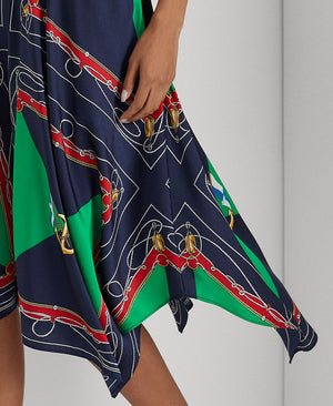 Lauren Ralph Lauren - Women's Printed Twill Midi Skirt