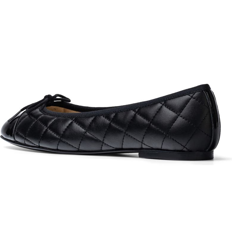 JON JOSEF Belle Quilted Ballerina Flat