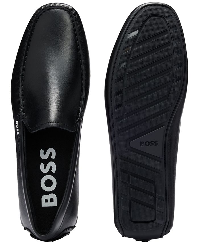 BOSS - Men's Noel Leather Driving Loafers