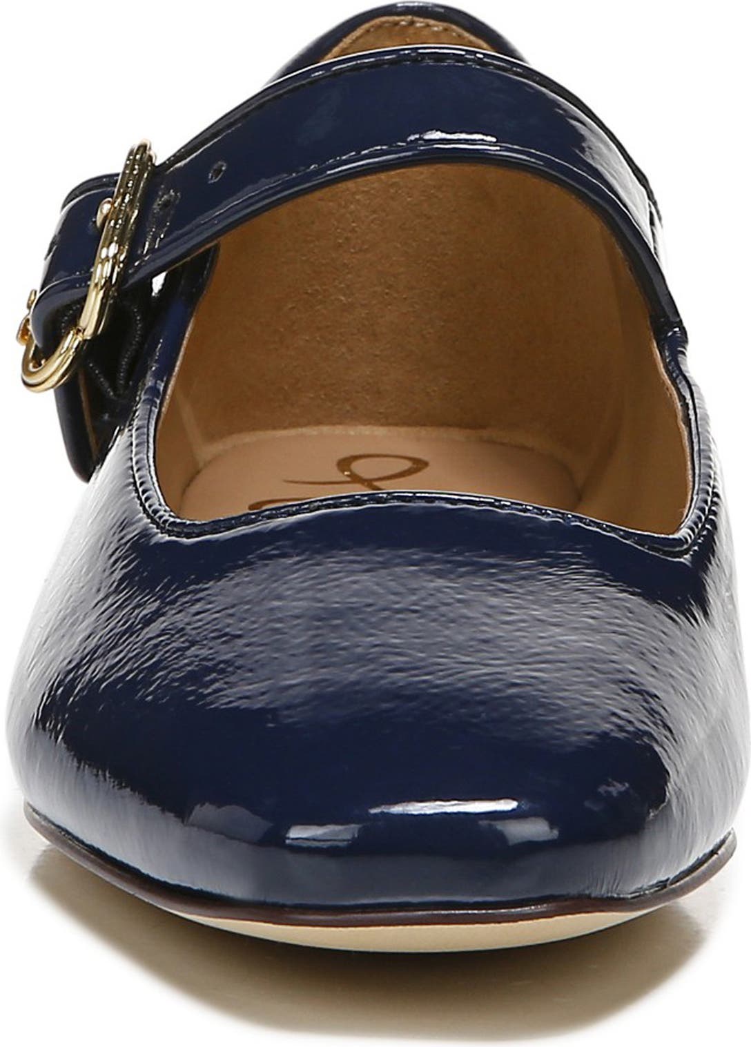 SAM EDELMAN Michaela Mary Jane Flat, Alternate, color, ROYAL NAVY