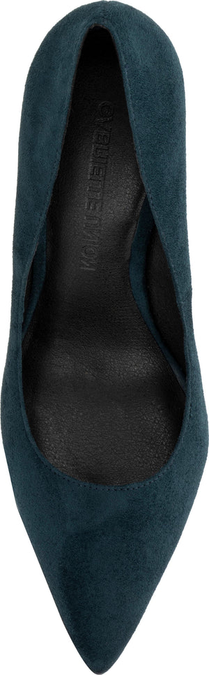 GABRIELLE UNION Lynsey Faux Leather Kitten Heel Pump, Alternate, color, TEAL