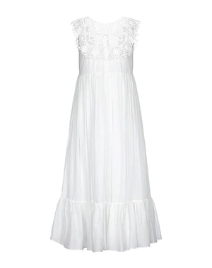 REDValentino Midi dress White 100% Cotton