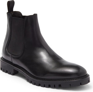 Bruno Magli Ramiro Lug Sole Chelsea Boot, Main, color, BLACK