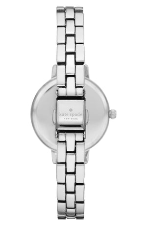 KATE SPADE NEW YORK metro bracelet watch, 30mm, Alternate, color, SILVER