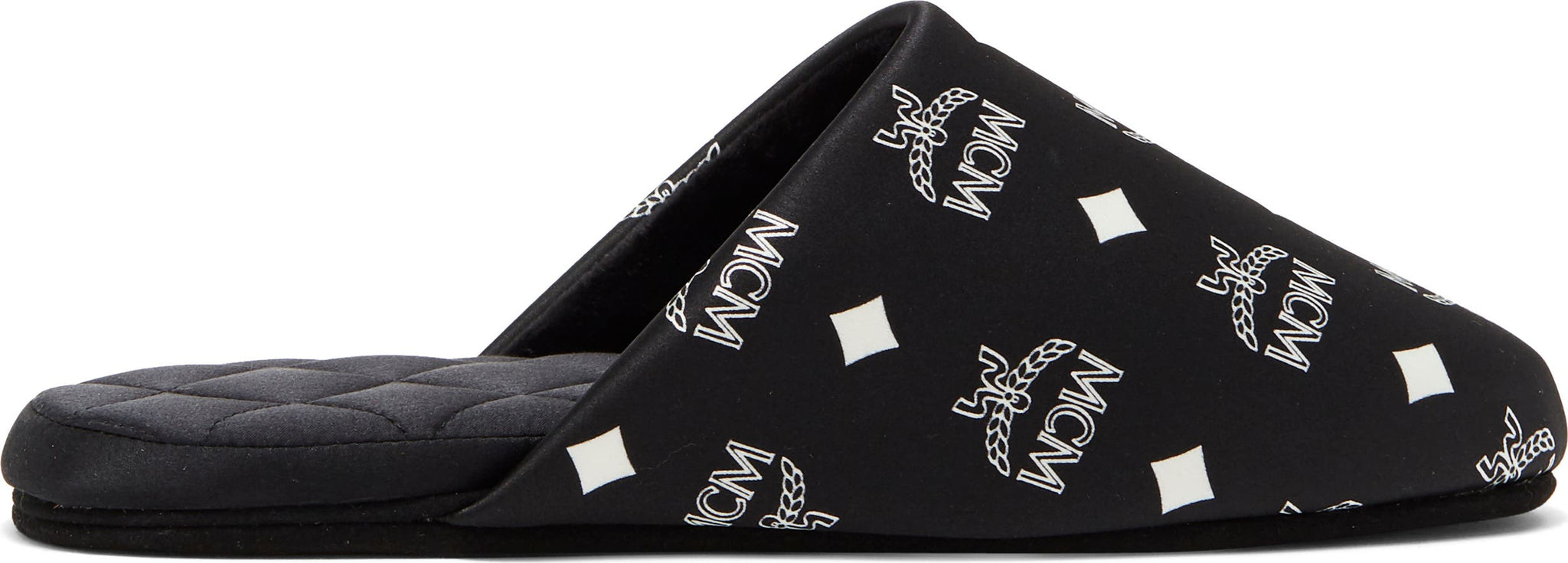 MCM Visetos Room Slipper, Alternate, color, BLACK