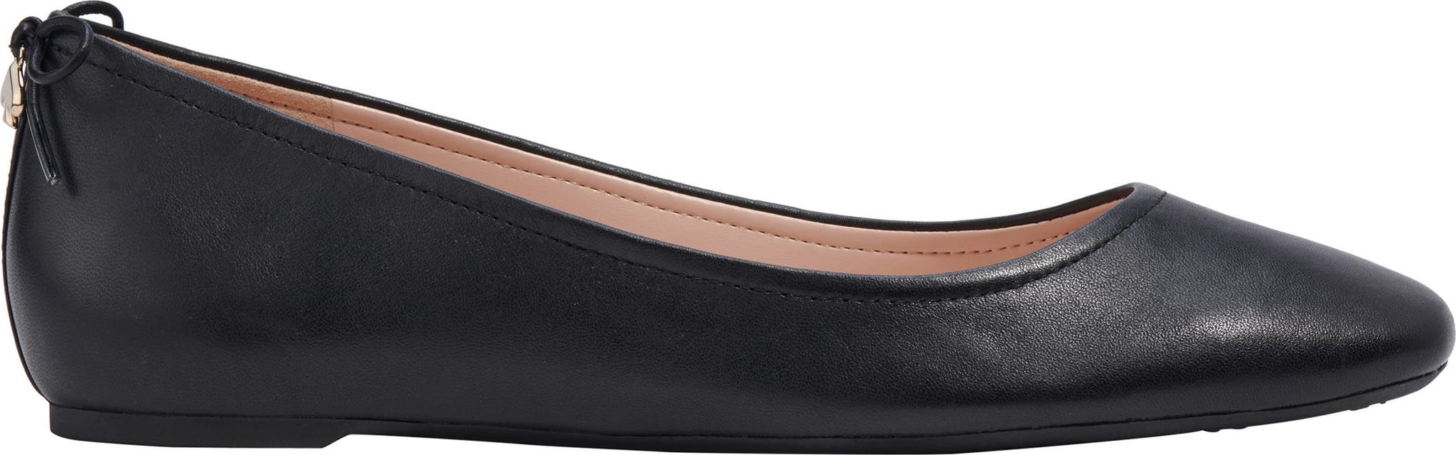 KATE SPADE NEW YORK flora ballet flat, Alternate, color, BLACK