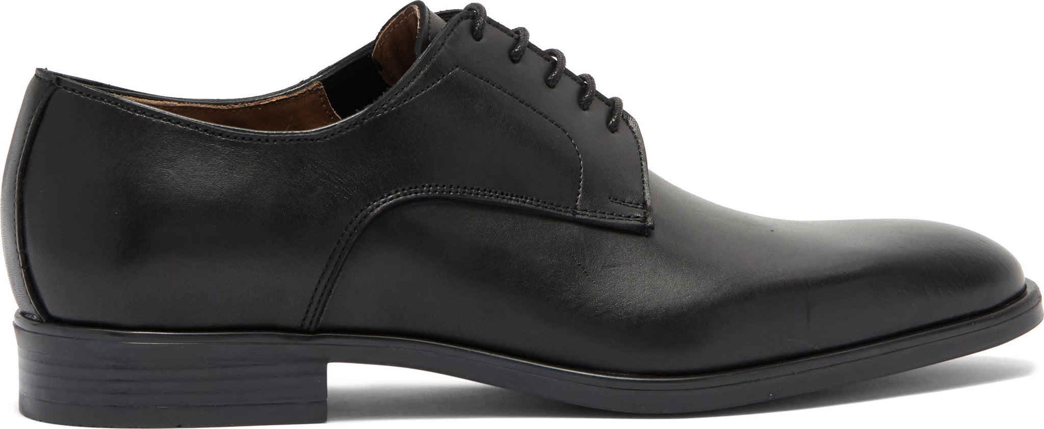 To Boot New York Seth Plain Toe Derby, Alternate, color, CRUST NERO