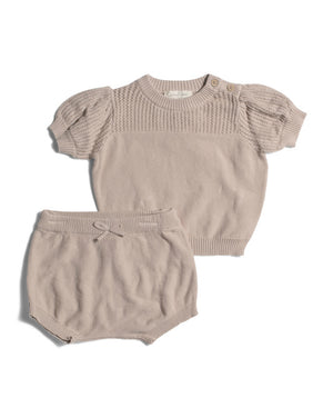 2pc Infant Girls Knit Set