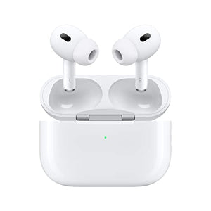 Apple AirPods Pro (2nd Generation) Wireless Ear Buds with USB-C Charging, Up to 2X More Active Noise Cancelling Bluetooth Headphones, Transparency Mode, Adaptive Audio, Personalized Spatial Audio