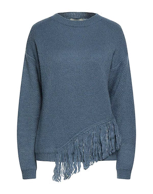 NO-NÀ Sweater Slate blue 50% Acrylic, 30% Polyamide, 10% Wool, 10% Mohair wool