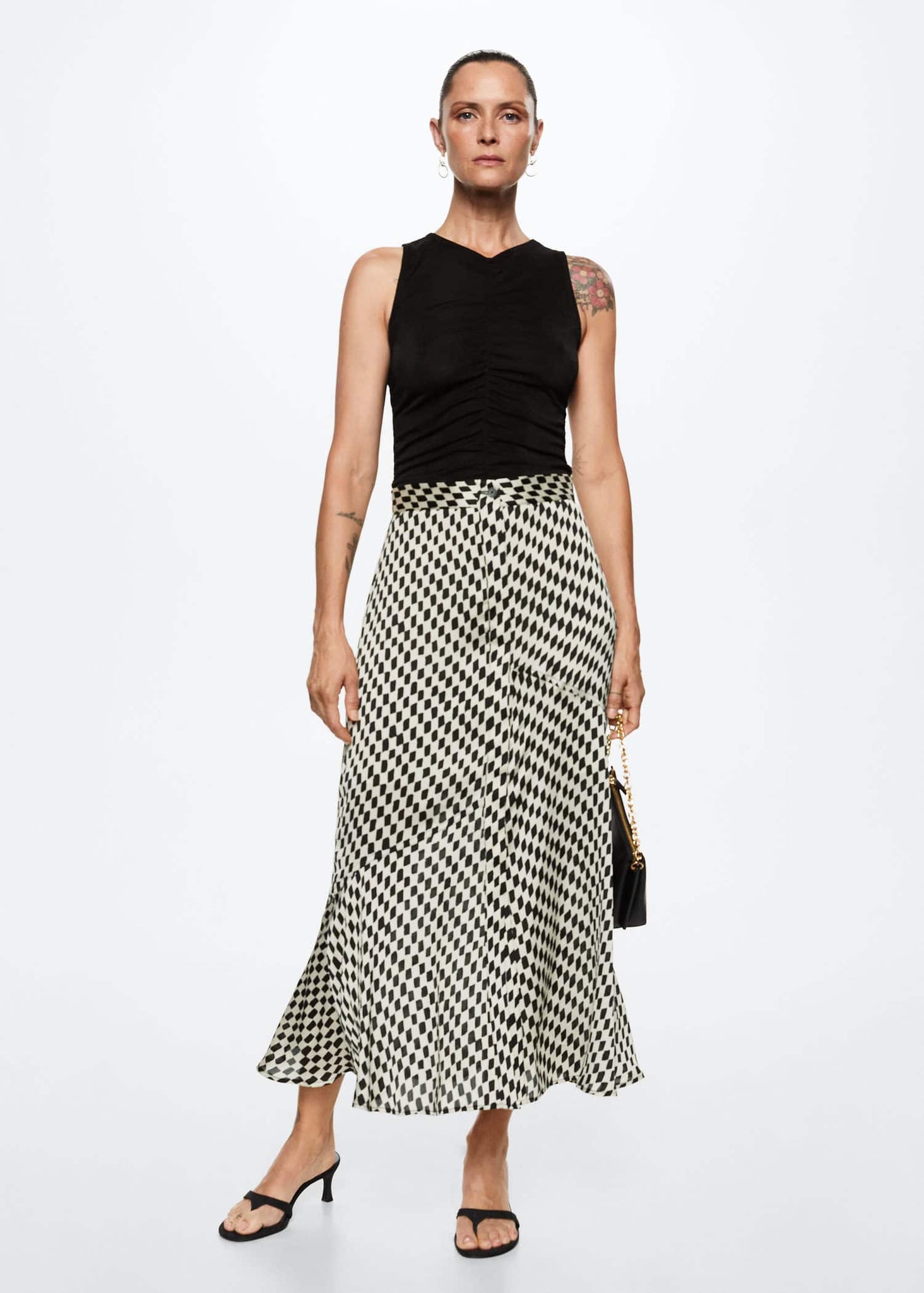 Printed seams skirt - General plane