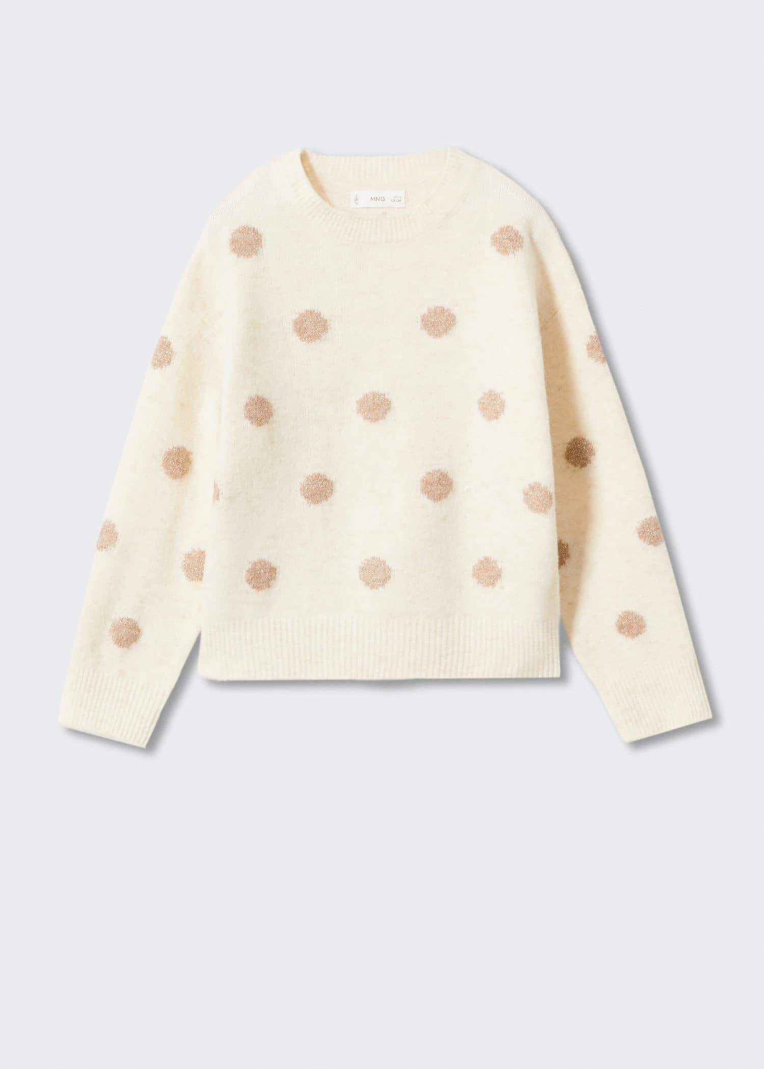 Polka dots knit dress - Article without model