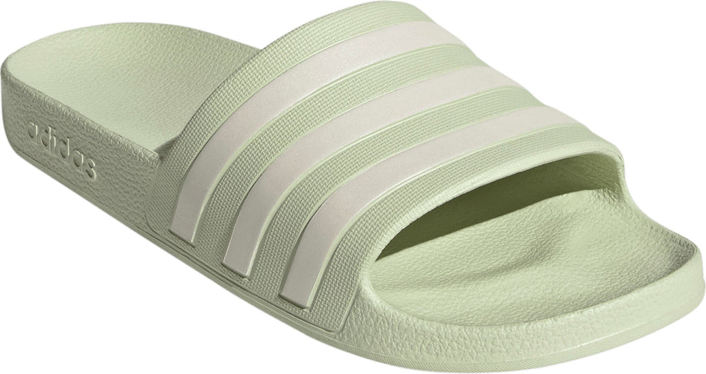 ADIDAS Adilette Aqua Slide, Main, color, LINEN GREEN/ ZERO METAL/ GREEN