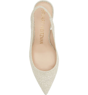 STUART WEITZMAN Linsi Pointed Toe Slingback Pump