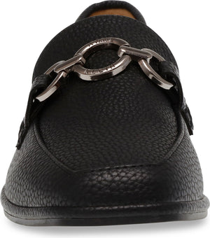 ANNE KLEIN Arlette Loafer, Alternate, color, BLACK TUMBLED