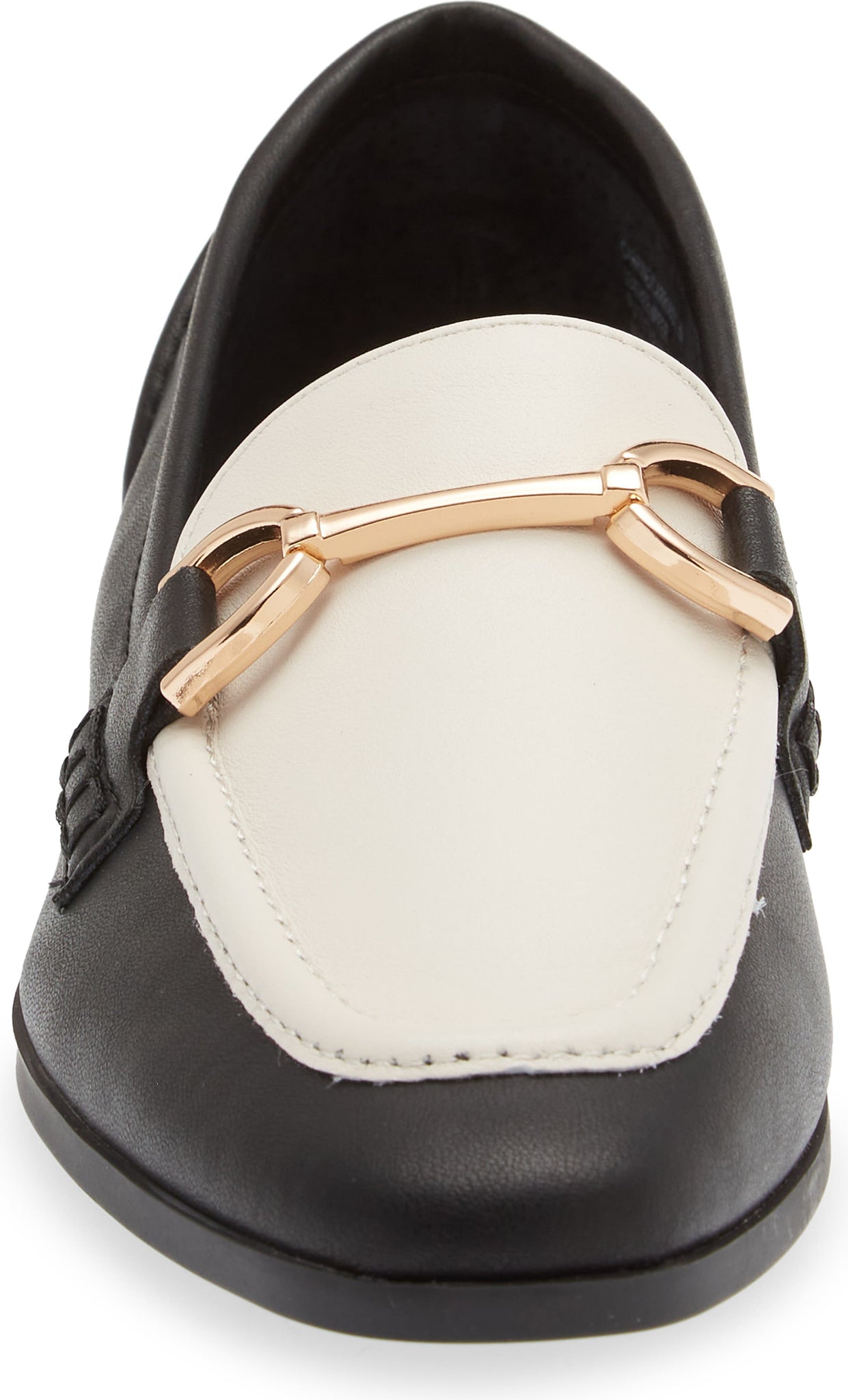 STEVE MADDEN Carrine Bit Loafer, Alternate, color, BLACK MULT