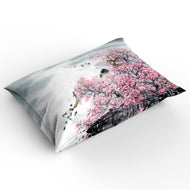 4 Pcs Duvet Cover Plum Blossom Ink Painting Design Bedding Set Home Bedding Set Luxury Comforter Bedding Sets