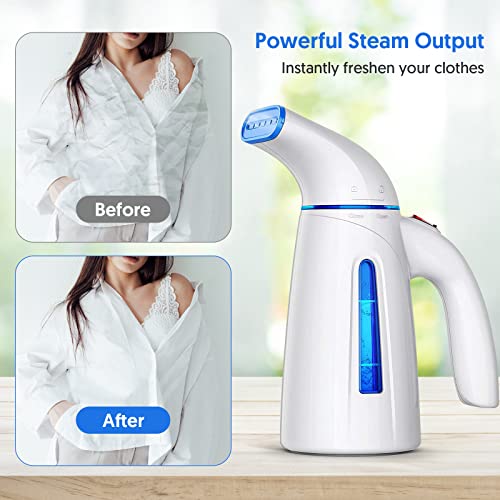 Steamer for Clothes Steamer, Handheld Clothing Steamer for Garment, 240ml Portable Travel Steam Iron