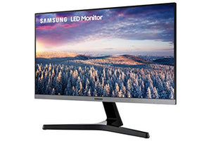 SAMSUNG SR35 Series 24-Inch FHD 1080p Computer Monitor, 75Hz, IPS Panel, HDMI, VGA (D-Sub), 3-Sided Border-Less, FreeSync (LS24R350FZNXZA)