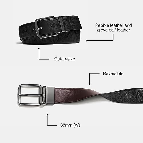 Coach Wide Reversible Belt