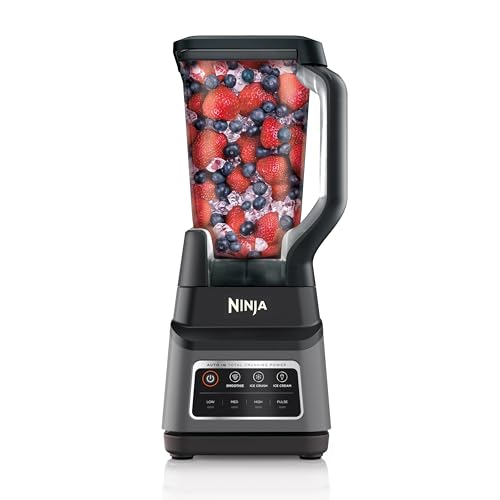 Ninja BN701 Professional Plus Blender, 1400 Peak Watts, 3 Functions for Smoothies, Frozen Drinks & Ice Cream with Auto IQ, 72-oz.* Total Crushing Pitcher & Lid, Dark Grey