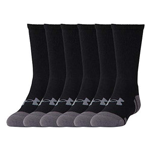 Under Armour Kids' Resistor 3.0 Crew Socks, Multipairs