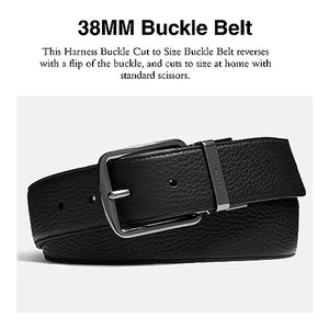 Coach Wide Reversible Belt