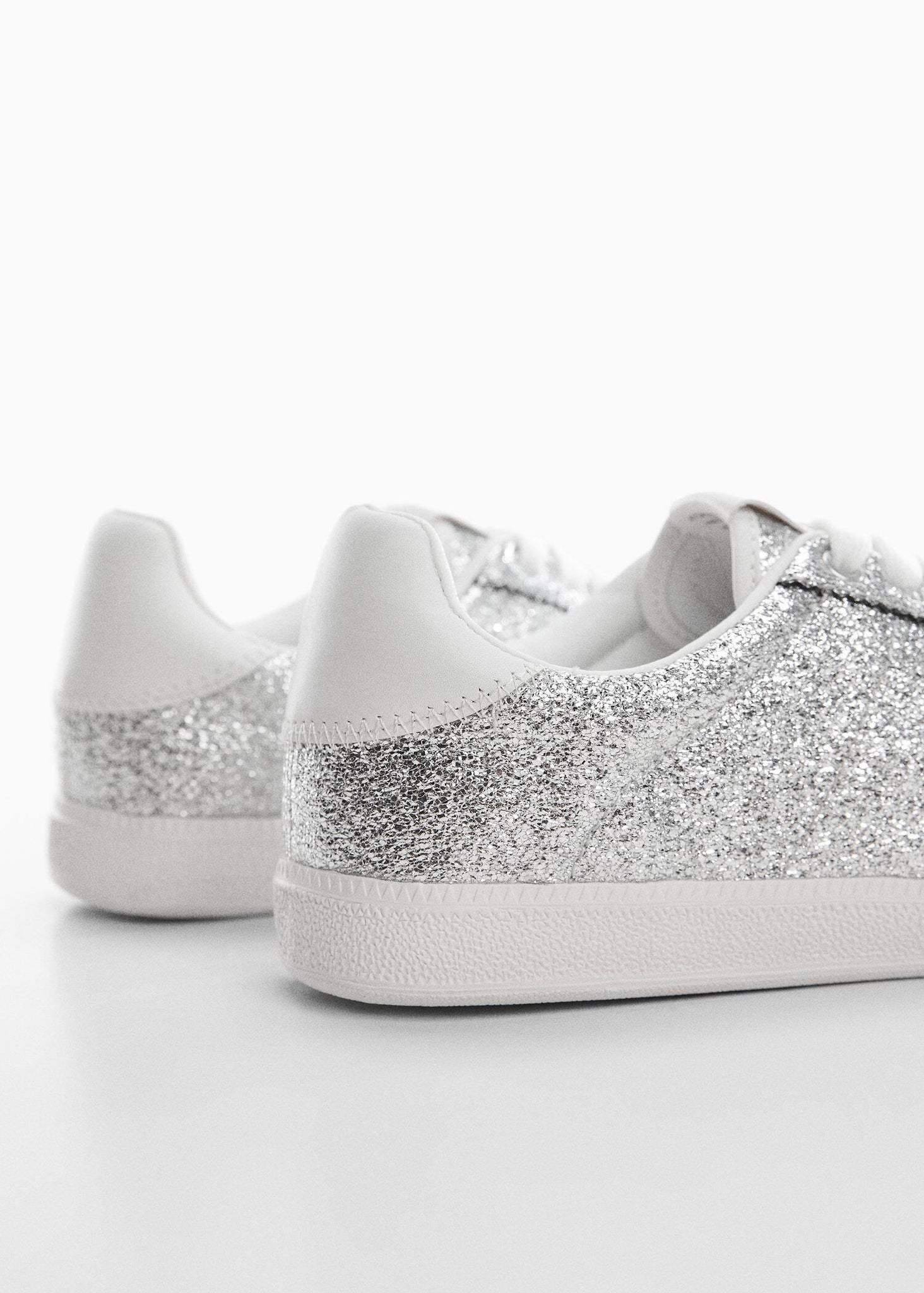 Lace glitter sneakers - Details of the article 1