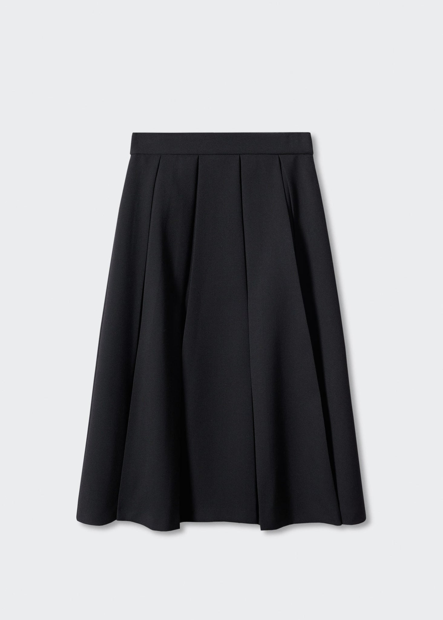 Pleated midi skirt - Article without model