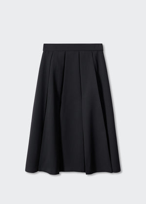 Pleated midi skirt - Article without model