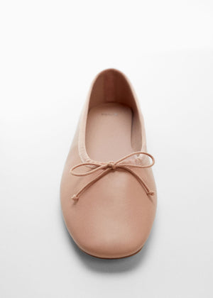 Bow leather ballerina - Details of the article 2