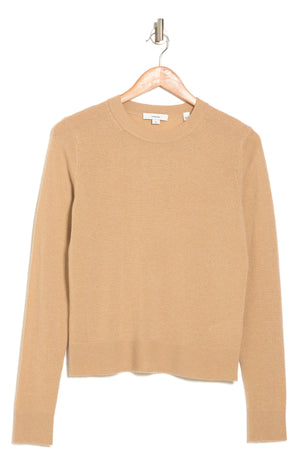 VINCE Crewneck Pullover, Alternate, color, CAMEL