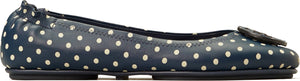 TORY BURCH Minnie Travel Ballet Flat, Alternate, color, CLASSIC DOTS NAVY