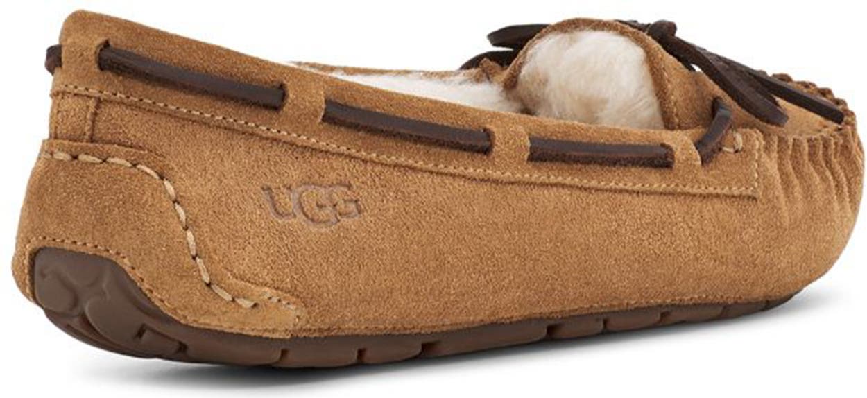 UGG<SUP>®</SUP> Bella II UGGplush Lined Moc Slipper, Alternate, color, CHESTNUT