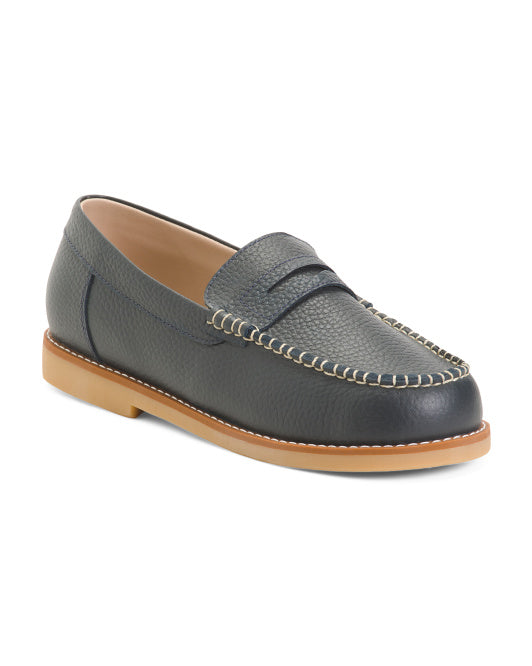 Leather Penny Loafers (Toddler, Little Kid, Big Kid)