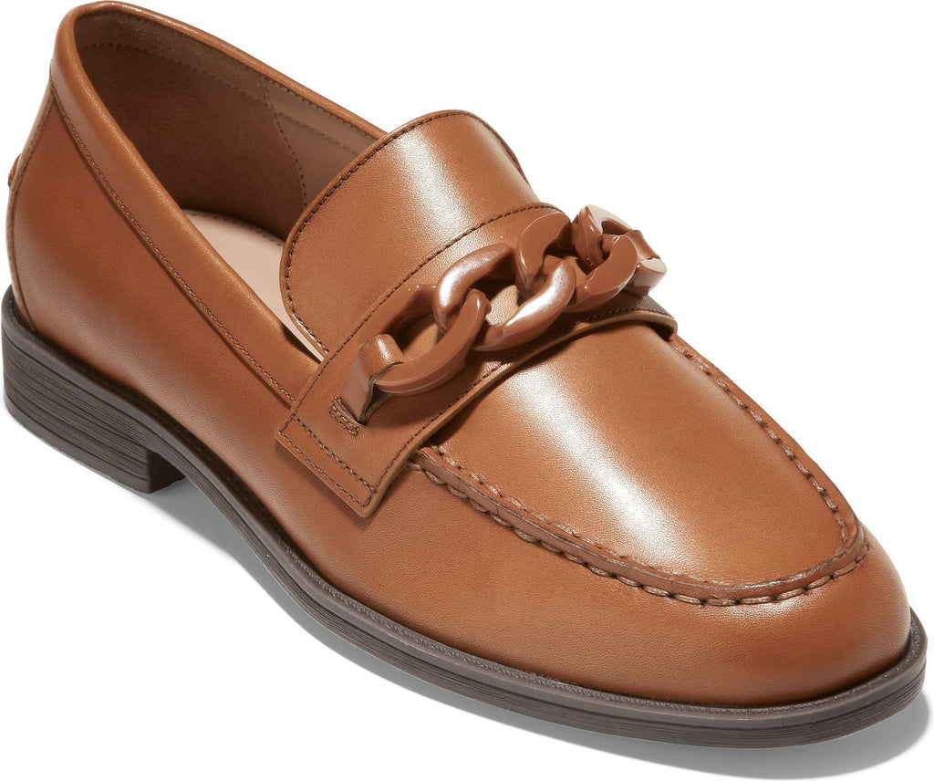 COLE HAAN Stassi Chain Loafer, Main, color, PECAN